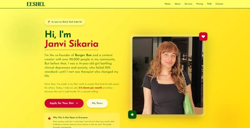 Eeshel - Premium brand showcase